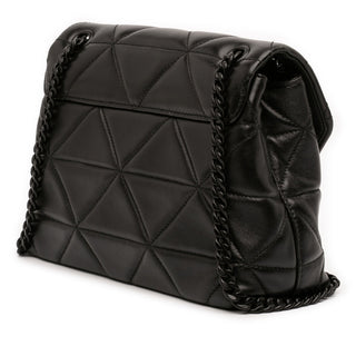 Prada Small Nappa Triangle Stitched Spectrum Flap
