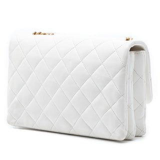 Chanel
Medium Quilted Lambskin CC Single Flap