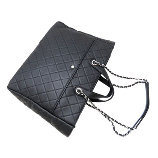 Chanel CC Quilted Calfskin Ultra Pocket Shopping Tote