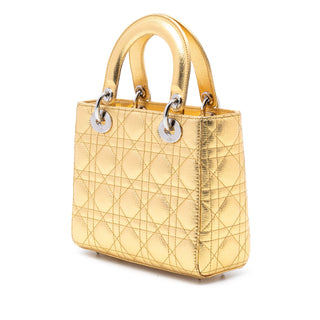 Dior
Small Metallic Calfskin Cannage My ABCDior Lady