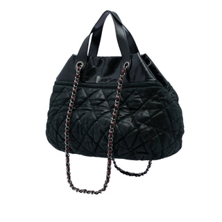 Chanel Large Quilted Iridescent Calfskin In The Mix Satchel