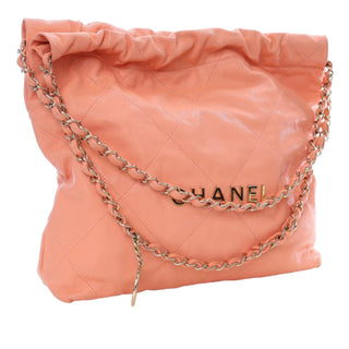 Chanel Small Quilted Caviar 22 Handbag