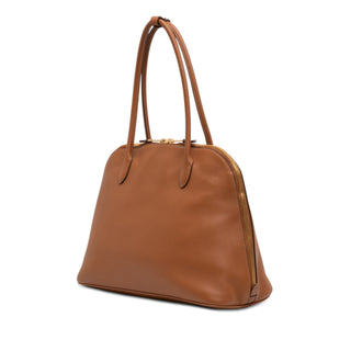 Miu Miu Softy Calfskin Embossed Logo Shoulder Bag