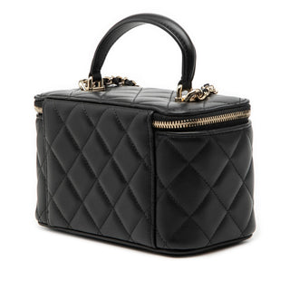 Chanel
Small Lambskin Top Handle Vanity Case with Chain