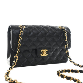 Chanel Small Classic Caviar Double Flap