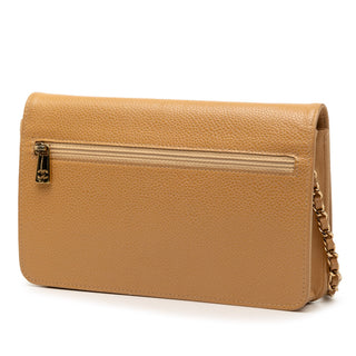 Chanel CC Caviar Wallet On Chain