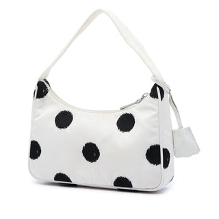 Prada Mini Re Nylon Polka Dot Re Edition 2000 Shoulder Bag