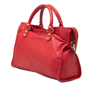 Balenciaga
Lambskin Motocross City Giant 12 Satchel