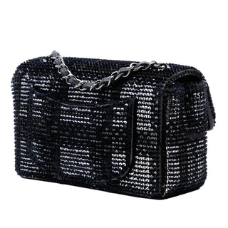 Chanel
Small Sequined Mesh Single Flap