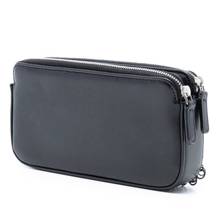 Chanel
CC Calfskin and Sequin Double Zip Wallet on Chain