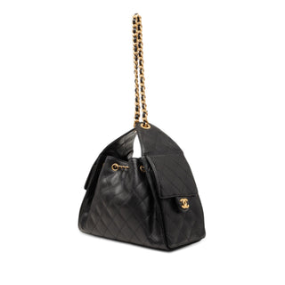 Chanel Small Quilted Caviar Chanel 25 Hobo