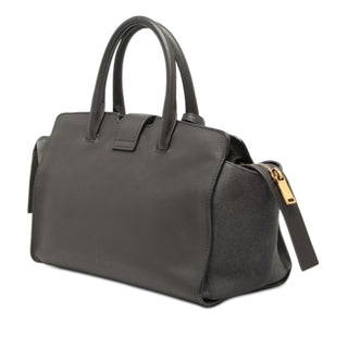 Saint Laurent Baby Leather Monogram Downtown Cabas Satchel