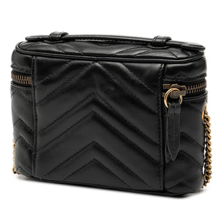 Gucci Mini GG Marmont Matelasse Leather Top Handle