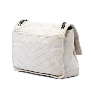Saint Laurent Medium Crinkled Calfskin Niki