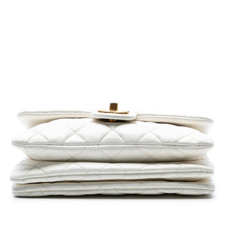 Chanel
Mini Quilted Lambskin Quilted CC Single Flap