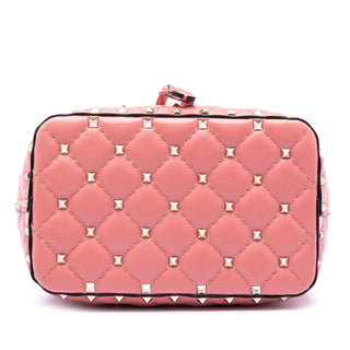 Valentino
Small Leather Rockstud Spike Bucket Bag