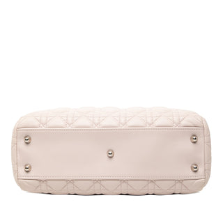 Dior
Medium Lambskin Cannage Lady Dior Soft Shopping Tote