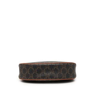 Celine Triomphe Coated Canvas Ava Shoulder Bag