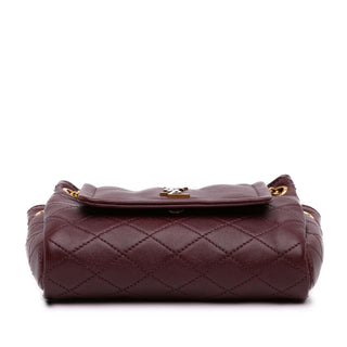 Saint Laurent Mini Quilted Lambskin Monogram Nolita Bag