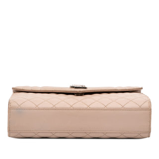 Saint Laurent Medium Grain De Poudre Triquilt Monogram Envelope Bag