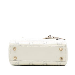 Dior
Mini Crinkled Calfskin Cannage Lady Dior