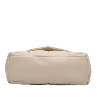 Saint Laurent Small Matelasse Lambskin Monogram LouLou Puffer Shoulder Bag