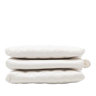 Louis Vuitton
Monogram Embossed Puffy Lambskin Coussin PM