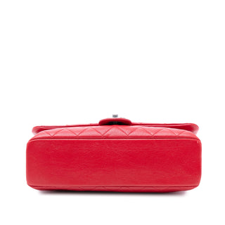 Chanel
Medium Quilted Shiny Lambskin Burgundy Rocks Flap