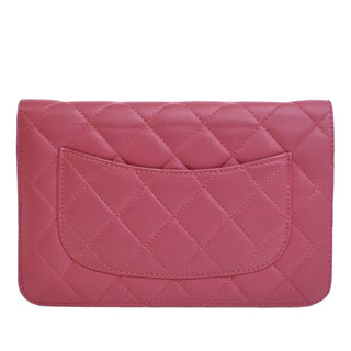 Chanel CC Quilted Lambskin Wallet on Chain