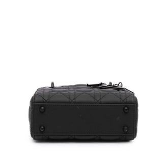Dior Mini Ultra Matte Calfskin Cannage Lady Dior