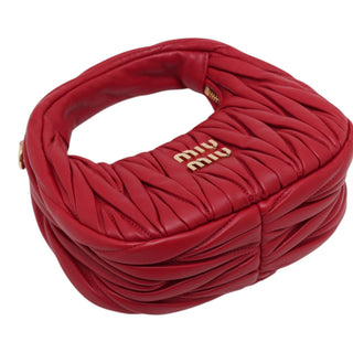 Miu Miu Mini Matelasse Nappa Wander Hobo