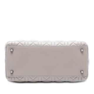 Dior
Medium Lambskin Cannage Ruffle Lady Dior