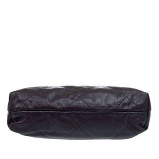 Chanel Small Quilted Shiny Calfskin 22 Handbag