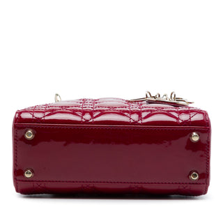Dior Mini Patent Cannage Lady Dior