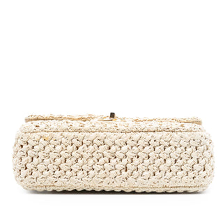 Chanel
Medium Classic Raffia Crochet Single Flap