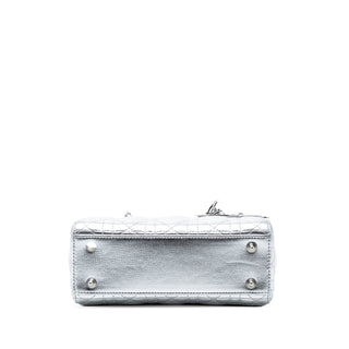 Dior
Small Metallic Grained Calfskin Cannage My ABCDior Lady Dior