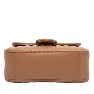Gucci Mini GG Marmont Matelasse Calfskin Aria Top Handle Bag