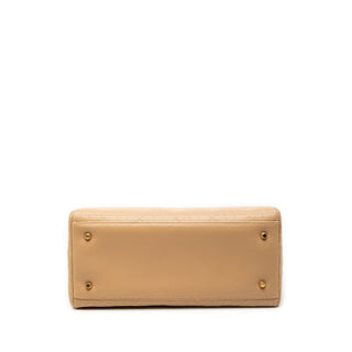 Dior Medium Lambskin Cannage Lady Dior