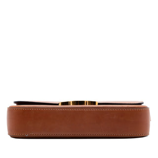 Celine Shiny Calfskin Claude Shoulder Bag
