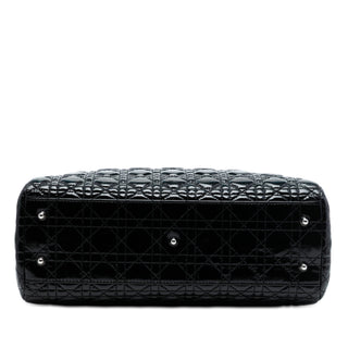 Dior
Large Patent Cannage Lady Dior Soft Shopping Tote