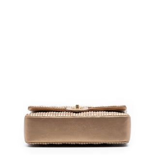 Chanel
Medium Classic Chevron Calfskin Pleated Double Flap