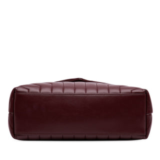 Saint Laurent Medium Matelasse Calfskin Monogram LouLou Shoulder Bag