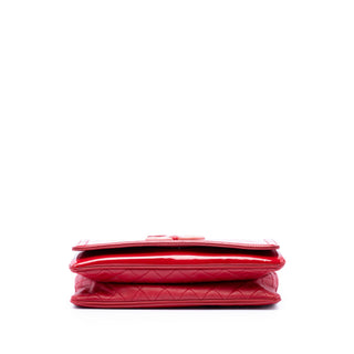 Chanel CC Patent Lipstick Ligne Flap