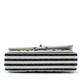 Chanel Medium Classic Jersey Coco Sailor Double Flap