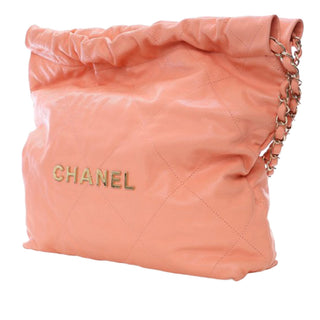 Chanel Small Quilted Caviar 22 Handbag
