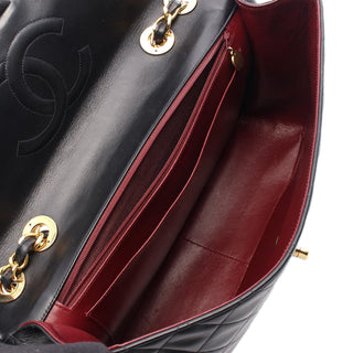 Chanel CC Quilted Lambskin Single Flap