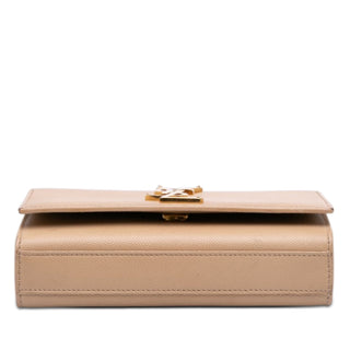 Saint Laurent Small Grain De Poudre Monogram Kate Crossbody