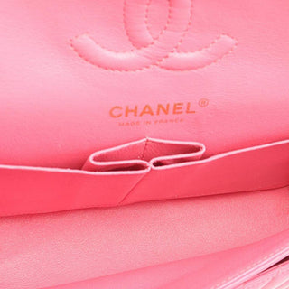 Chanel Small Classic Chevron Lambskin Double Flap