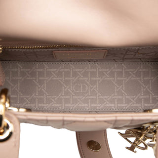 Dior Small Lambskin Cannage My ABCDior Lady Dior