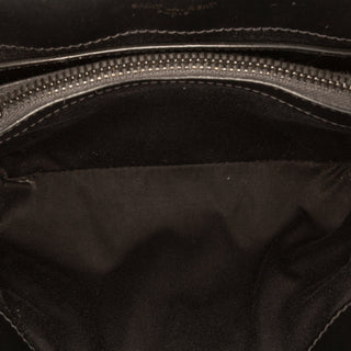 Saint Laurent Small Matelasse Calfskin Monogram Monochrome LouLou Shoulder Bag